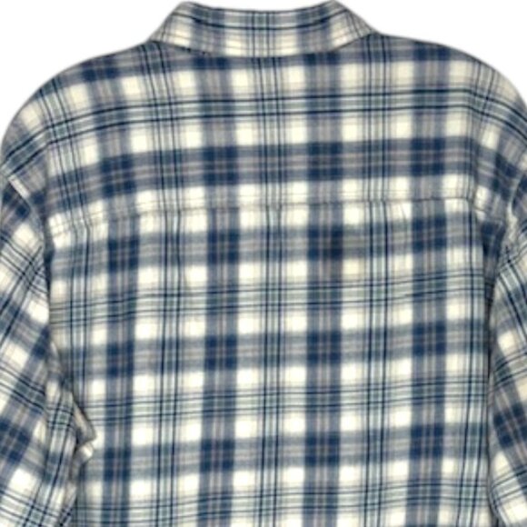 Kuhl DILLINGR™ Plaid Flannel Shirt Outdoor Workwear - Olive/Sage/Grey - L - Picture 5 of 9